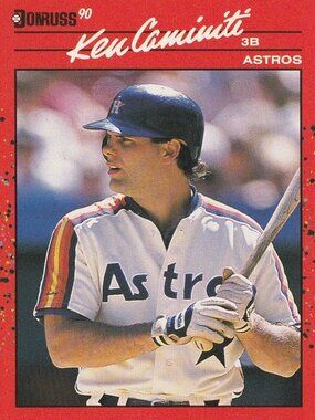 Ken Caminiti - Donruss 90 Baseball Card